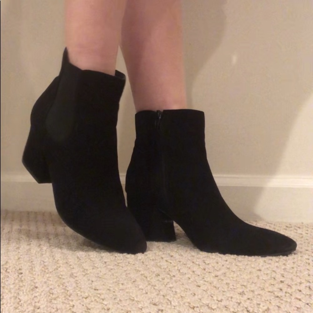 Bleecker and Bond suede Chelsea boots